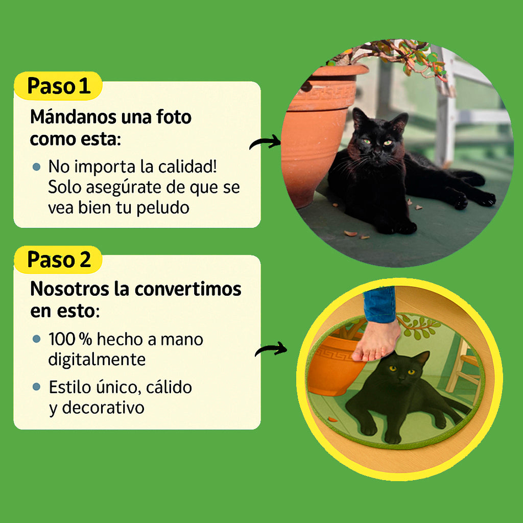 Alfombra Personalizada Mascota